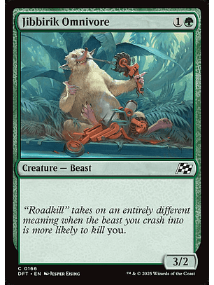 Jibbirik Omnivore | Español | NM | DFT