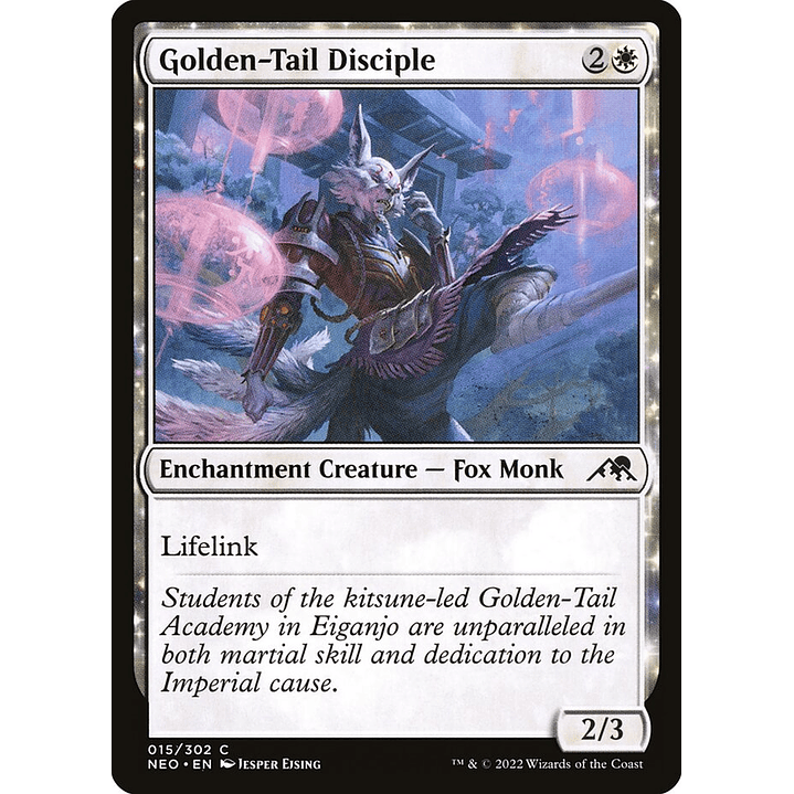Golden-Tail Disciple | Español | NM | NEO 1