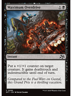 Maximum Overdrive | Español | NM | DFT