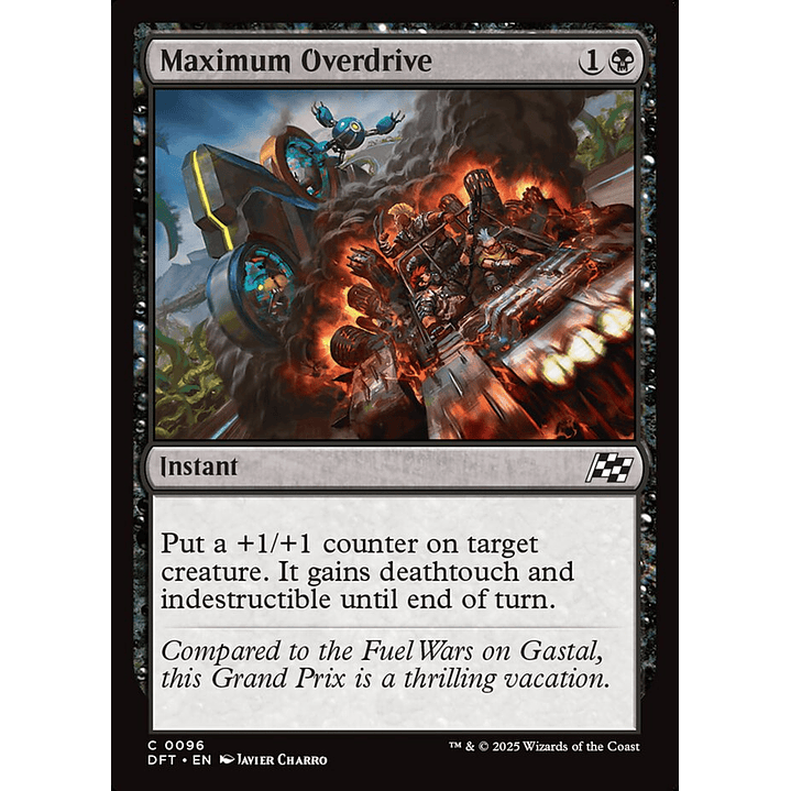 Maximum Overdrive | Español | NM | DFT 1