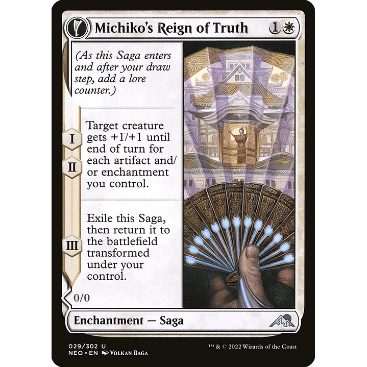 Michiko's Reign of Truth // Portrait of Michiko | Inglés | NM | NEO 1