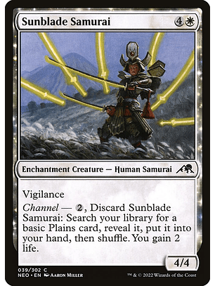 Sunblade Samurai | Inglés | NM | NEO