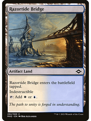 Razortide Bridge | Español | NM | MH2