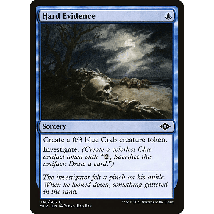 Hard Evidence | Inglés | NM | MH2 1