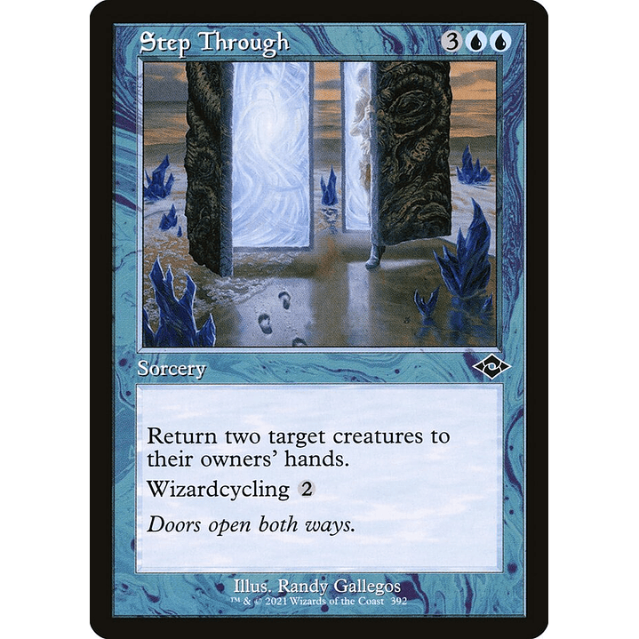 Step Through (Retro Frame) | Inglés | NM | MH2 1