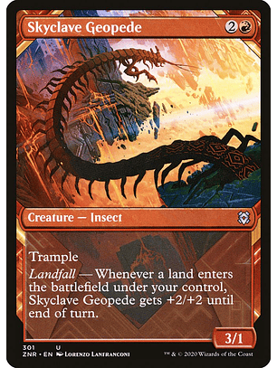 Skyclave Geopede (Showcase) | Español | NM | ZNR