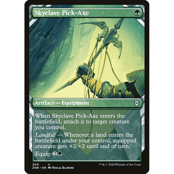 Skyclave Pick-Axe (Showcase) | Español | NM | ZNR 1