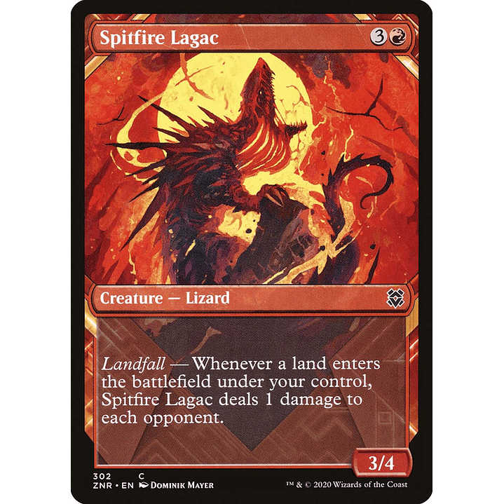 Spitfire Lagac (Showcase) | Español | NM | ZNR 1