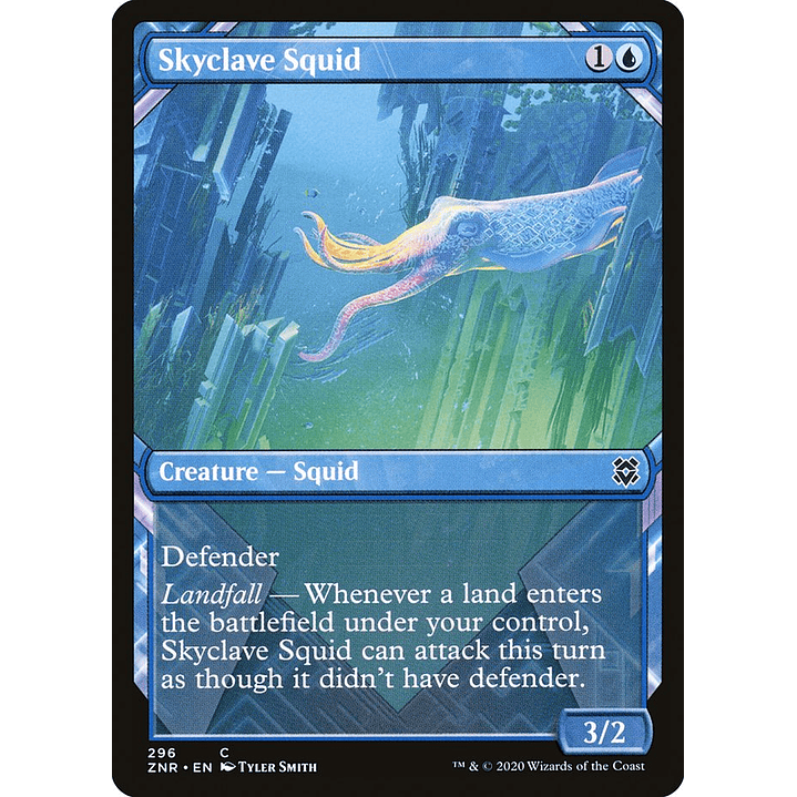 Skyclave Squid (Showcase) | Español | NM | ZNR 1