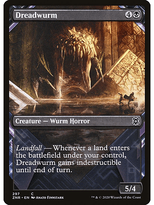 Dreadwurm (Showcase foil) | Español | NM | ZNR