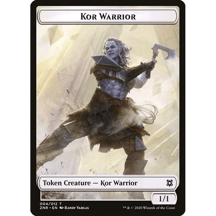 Kor Warrior (foil) | Inglés | NM | TZNR 1