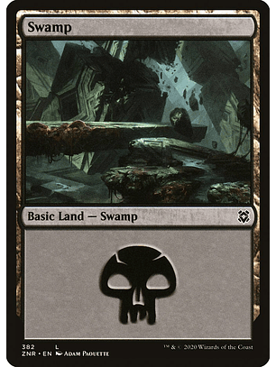 Swamp (foil) | Español | NM | ZNR