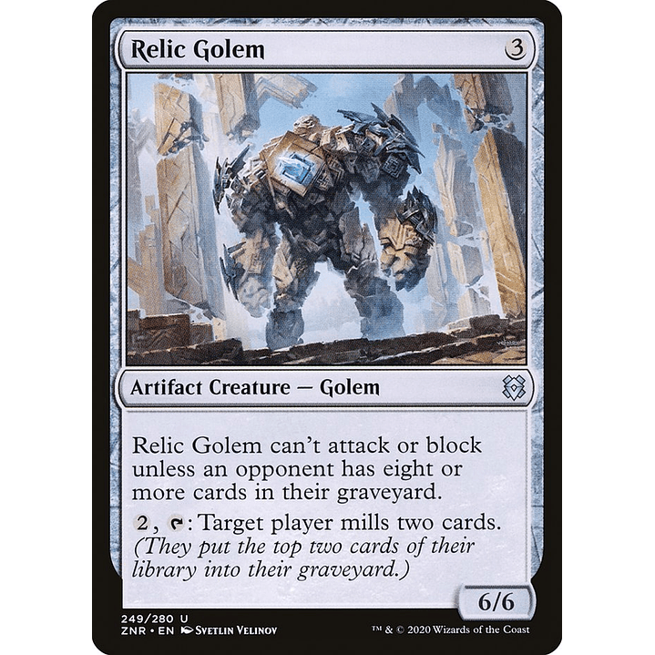 Relic Golem | Español | NM | ZNR 1