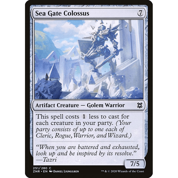 Sea Gate Colossus | Español | NM | ZNR 1