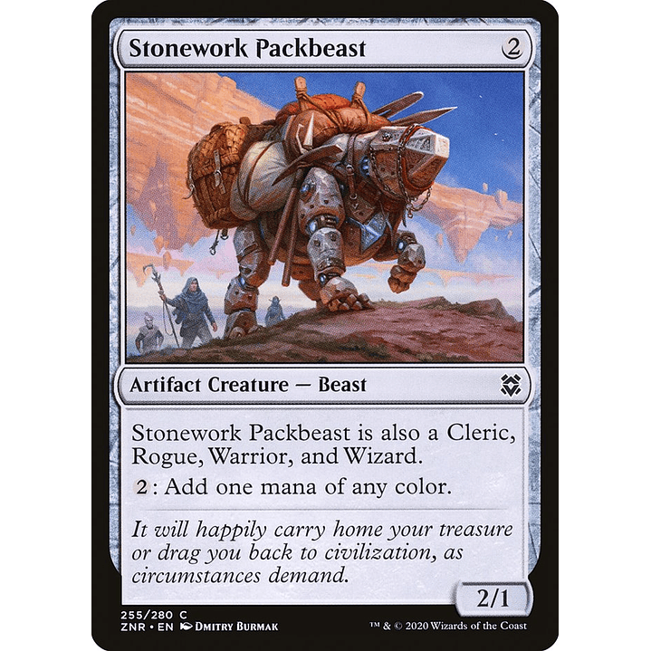 Stonework Packbeast | Español | NM | ZNR 1
