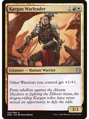 Kargan Warleader | Español | NM | ZNR