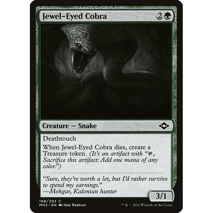 Jewel-Eyed Cobra | Español | NM | MH2 1