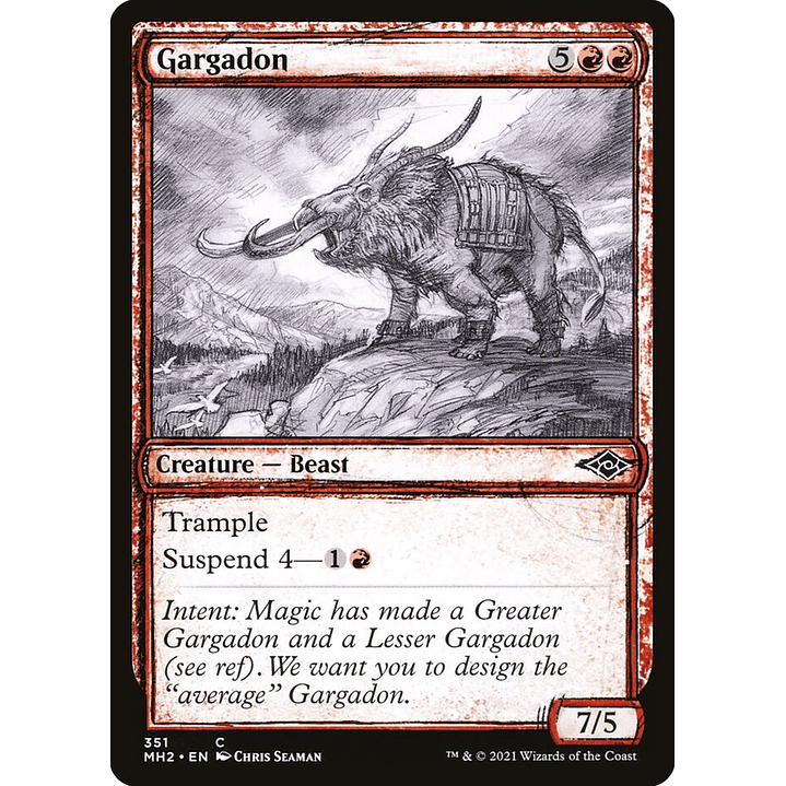 Gargadon (Showcase) | Inglés | NM | MH2 1