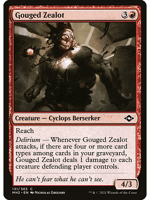 Gouged Zealot | Español | NM | MH2