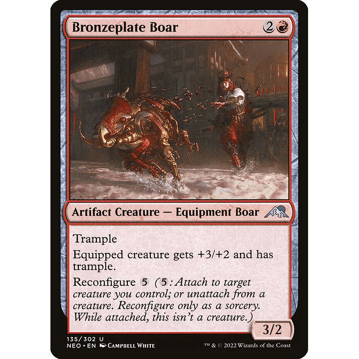 Bronzeplate Boar | Inglés | NM | NEO 1