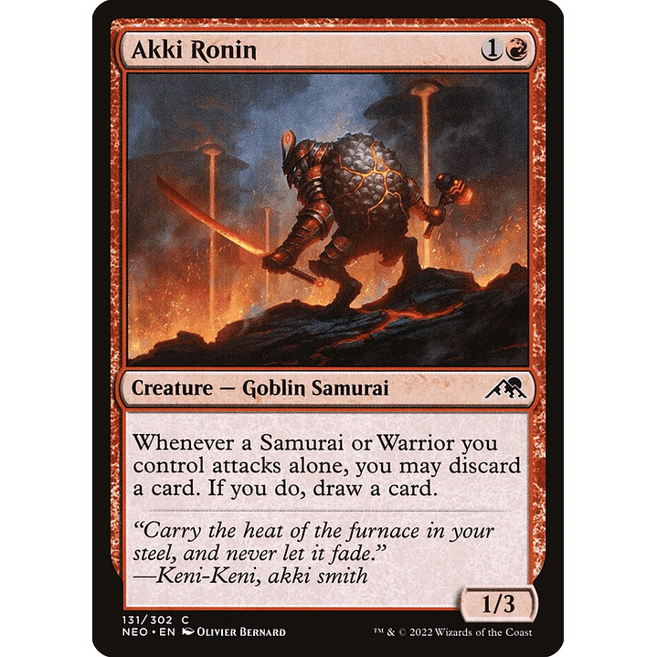 Akki Ronin | Español | NM | NEO 1