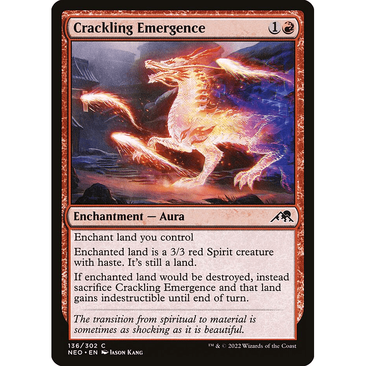 Crackling Emergence | Español | NM | NEO 1