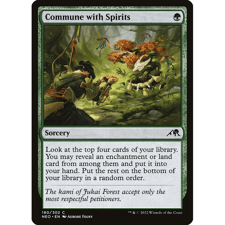 Commune with Spirits | Español | NM | NEO 1