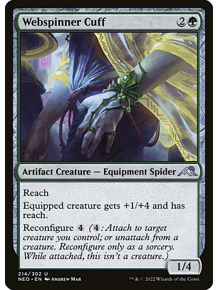 Webspinner Cuff | Español | NM | NEO