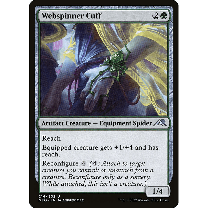 Webspinner Cuff | Español | NM | NEO 1