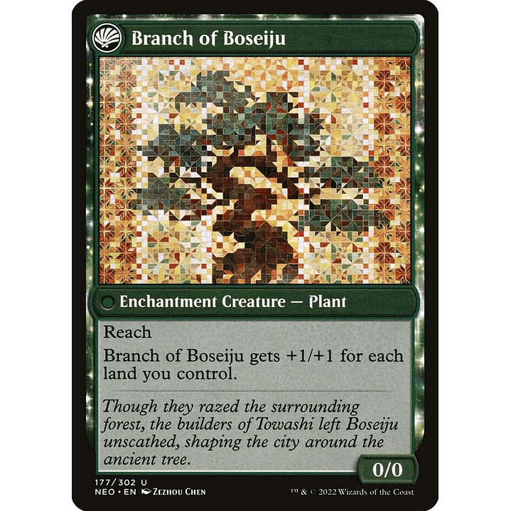 Boseiju Reaches Skyward // Branch of Boseiju | Inglés | NM | NEO 2