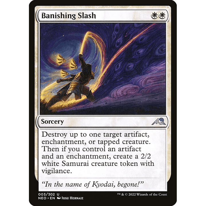 Banishing Slash | Español | NM | NEO 1
