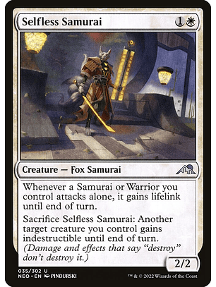 Selfless Samurai | Español | NM | NEO