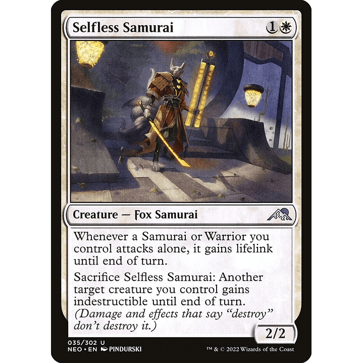 Selfless Samurai | Español | NM | NEO 1