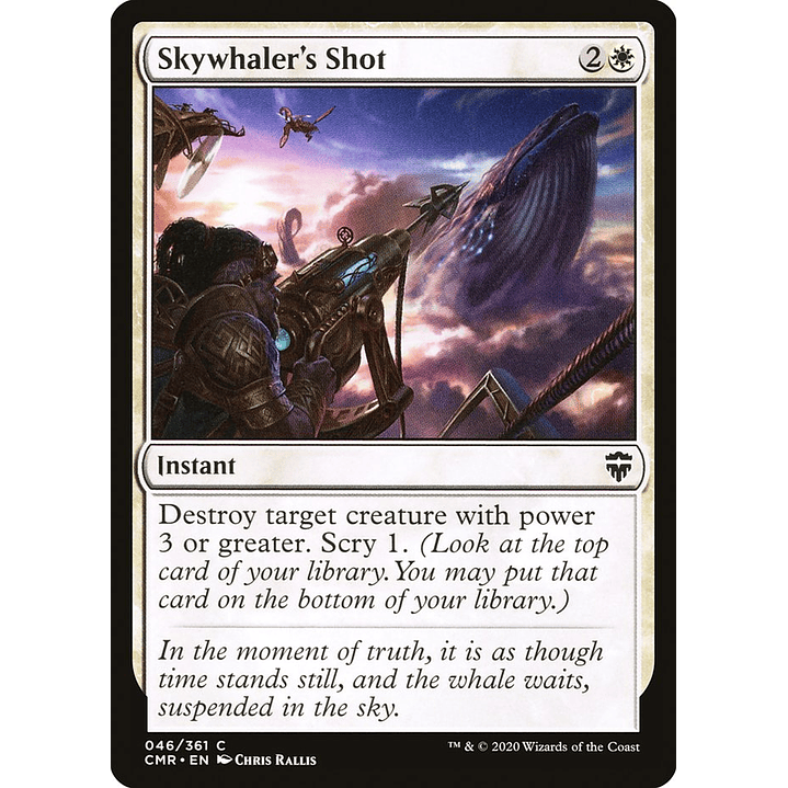 Skywhaler's Shot | Español | NM | CMR 1