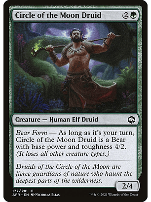 Circle of the Moon Druid | Inglés | NM | AFR