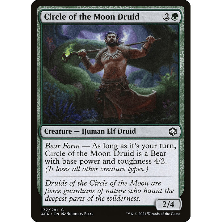 Circle of the Moon Druid | Inglés | NM | AFR 1