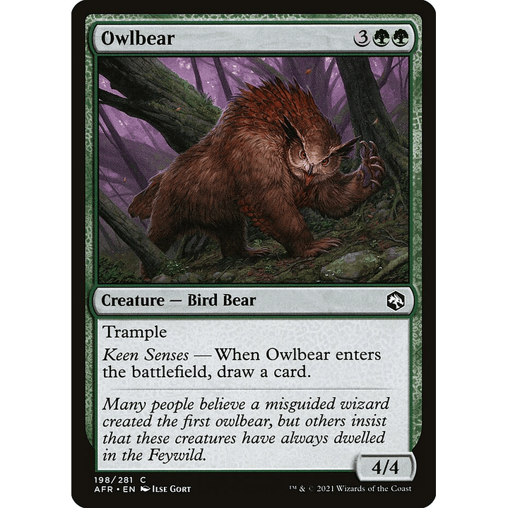 Owlbear | Inglés | NM | AFR 1