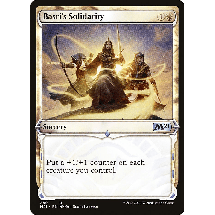 Basri's Solidarity (Showcase) | Inglés | NM | M21 1