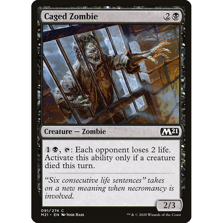 Caged Zombie | Español | NM | M21 1