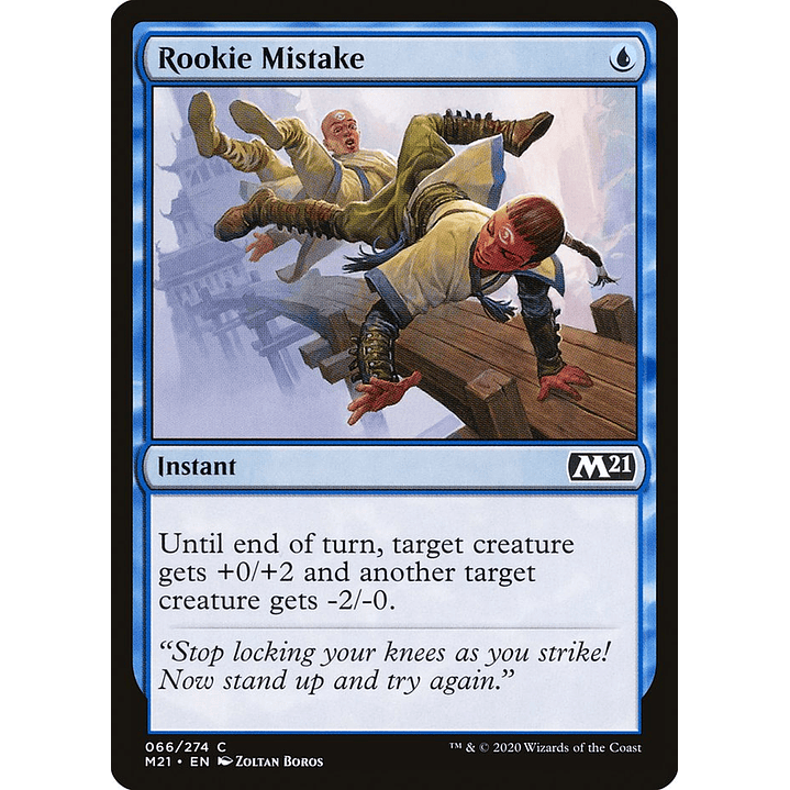 Rookie Mistake | Español | NM | M21 1
