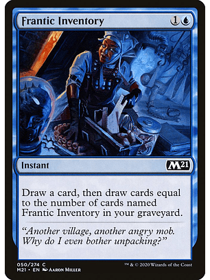 Frantic Inventory | Español | NM | M21