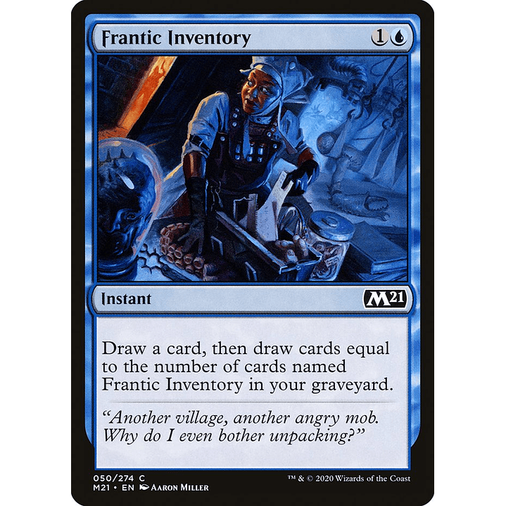 Frantic Inventory | Español | NM | M21 1