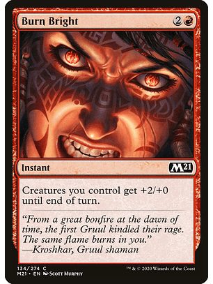 Burn Bright | Español | NM | M21