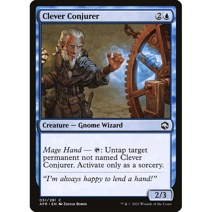 Clever Conjurer | Inglés | NM | AFR 1