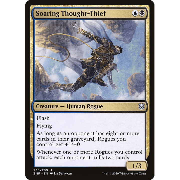 Soaring Thought-Thief (foil) | Inglés | NM | ZNR 1