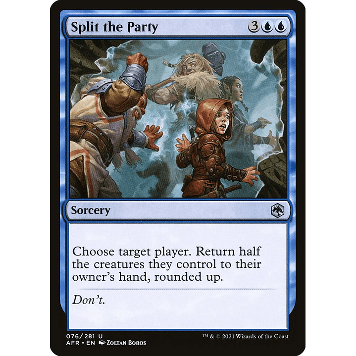 Split the Party | Inglés | NM | AFR 1