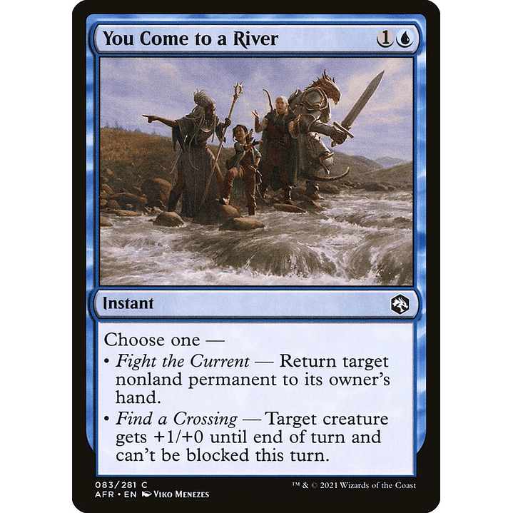 You Come to a River | Inglés | NM | AFR 1