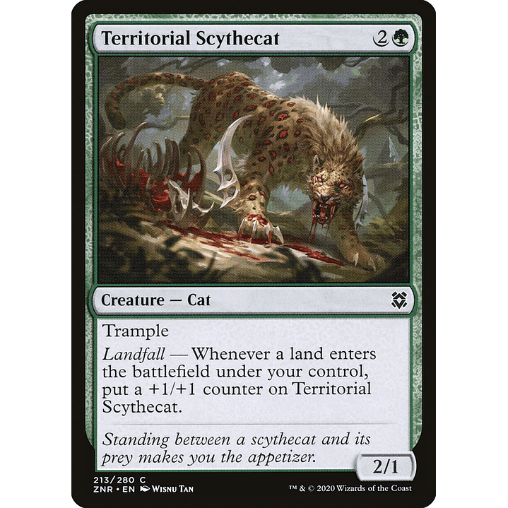 Territorial Scythecat | Español | NM | ZNR 1
