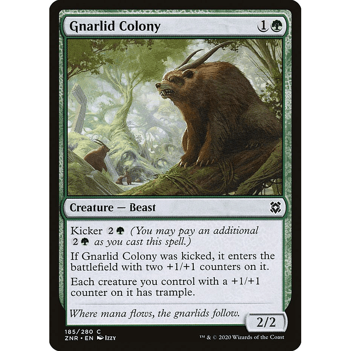Gnarlid Colony | Español | NM | ZNR 1
