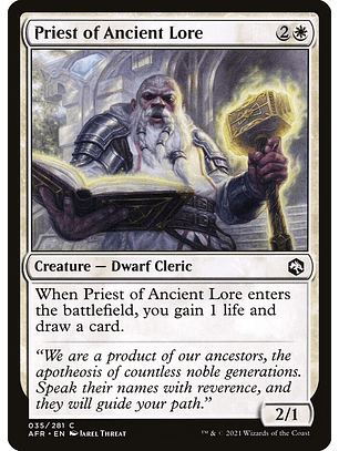 Priest of Ancient Lore | Inglés | NM | AFR